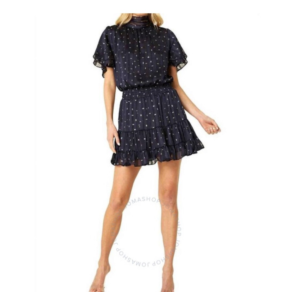 MISA LOS ANGELES
Ladies Saffie Dress Navy Lurex, XS